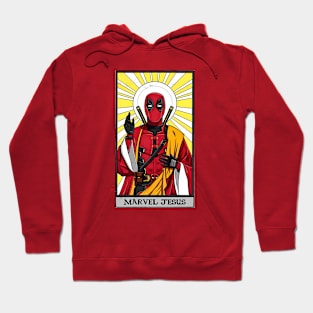 Deadpool Jesus Saviour Parody Funny Meme Hoodie